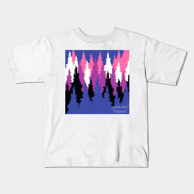 The Forest (Gender Fluid) Kids T-Shirt by SentABearToSpace 